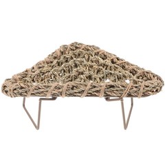Large Lizard Grass Bed Lounger for Bearded Dragon Rest Gecko Sleeping