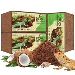Riare 6 Pack Natural Coconut Fiber Substrate for Reptile- Premium Compressed …