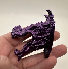 Magnetic Jumping Spider Metallic Purple/Black Dragon Hide/Decor