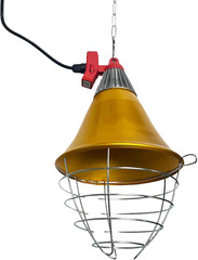 Heat Lamp with Safety Switch, Stainless Steel, Chicken Coop, Reptiles, Piglets,