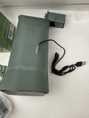 Reptile Water Drinking Fountain w/CI Filtration, Bad Stuff Filter Auto Shut READ