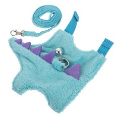 Pet Chest And Back Small Dinosaur Vest For Leash Animal Traction Rope