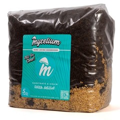 Mycelium Mushroom Growing Kit (5LB Bag) I CVG Substrate (Coco Coir, Vermiculi…