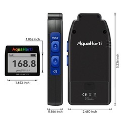 AH-Quantuv PAR Meter for Grow Lights, PPFD Meter 400-750nm with UVA Measureme…