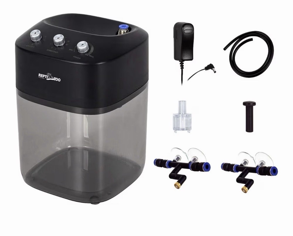REPTI ZOO 2.2L Solo Adjustable Starter Mister for Reptile Terrariums Humidifier