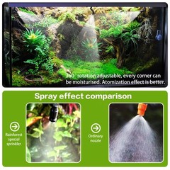 Reptile Fogger Automatico Para Reptiles Mister Fogger Para Terrario, Cronome…