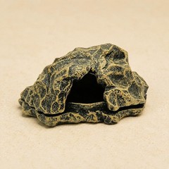 Pet Rock Hide Easy to Clean Pet Cave Hide Stable Base for Aquatic Habitat