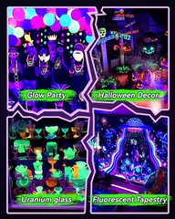 2 Pack 42W LED Black Light Bar, Blacklight with 6FT Cord+Switch+Plug, Purple