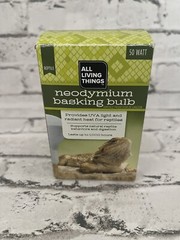 All Living Things Neodymium Basking Bulb NIB