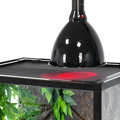 8.5″ Reptile Light Fixture 200W E26 Base, Ceramic Socket, On/Off Switch, UVB Dom