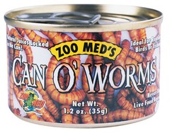 Zoo Med Can O’ Worms Reptile Wet Food 1ea/1.2 oz