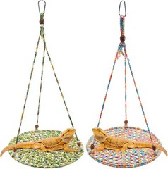 2 Pcs Bearded Dragon Hammock Summer Reptile Hanging Bed Swing Bearded Dragon …