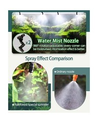 Automatic Reptile Mister System, Misting System with Timer, Reptile Humidifie…