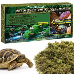 Riare Sphagnum Moss | Premium Reptile Bedding | 7 OZ Natural Substrate