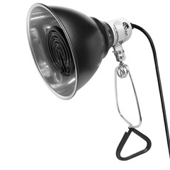 5.5 Inch Reptile Lamp Fixture Deep Dome With Switch Fits 60/75/100/150W