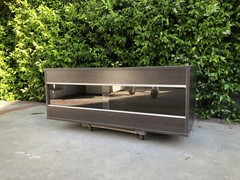 Custom Reptile Terrarium w/ Heat & UVB Light – Bearded Dragon Enclosure Tank