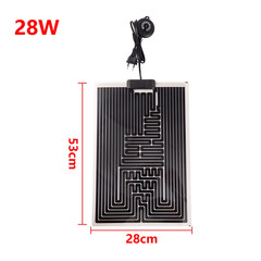 5-45W Reptiles Heat Mat Pet Heating Warm Pads Adjustable Temperature Controller