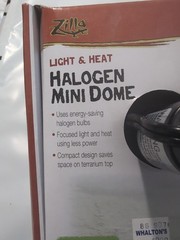 Zilla Halogen Mini Dome Light & Heat Reptile Lamp Fixture NEW