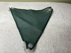 Zoo Med Green Nylon Mesh Reptile Hammock 10 Inch Triangle Suction