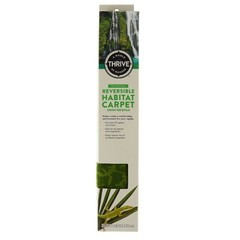 Thrive Tropical Green Reversible Habitat Carpet. 19.5″ x 9.57″ Fits 10 Gallon