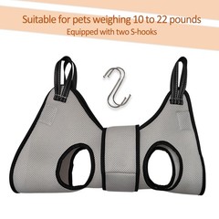 Dog Grooming Arm with Pet Grooming Hammock, 36” Dog Grooming Table Arm Height…