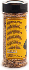 Freeze Dried Insects, Nutrient, Packed Mealworms, Ideal for Lizards, Reptiles, B