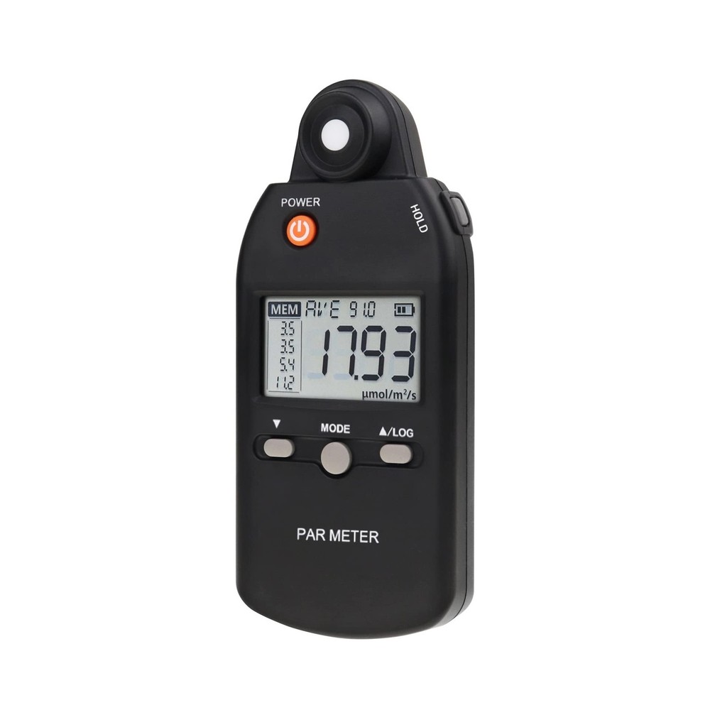Quantum PAR Meter Full-Spectrum High Precision PPFD Tester for Photosynthetic…
