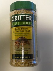 Critter Culture Land Turtle & Tortoise Food 6.5 oz. New NOS