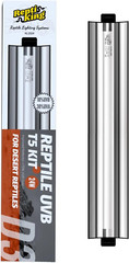 UVB Reptile Light 24W T5 Light Fixture &10.0 UVB Tube Kit for Desert Dwelling Re