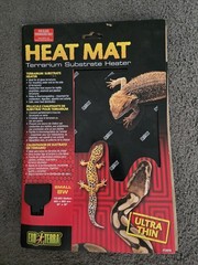 Exo Terra Heat Mat 8W Small Terrarium Substrate Heater 10-20 Gallon Glass Tank