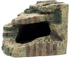 Large Resin Reptile Tank Accessories Hideouts Cave Habitat Decor for Leopard