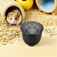 2Pcs Reptile Lamp Dome Cage Black Aluminum Reflective Guard for Heat Lamp Safety