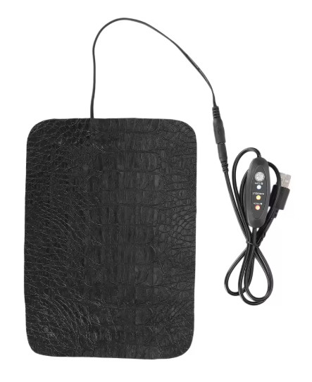 USB Heating Mat For Reptiles Waterproof Heat Pad For Tortoise Leather S L