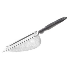 1Pcs Black Stainless Steel Reptile Sand Shovel Ergonomic Durable Cleaning Tool