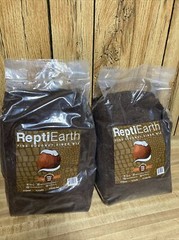 2 Pk ReptiEarth Reptile Bedding Fluffy Fine Coconut Fiber Mix Substrate 12 Quart