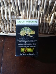 Exo Terra Multi Vitamin Powder For Reptiles-Brand New-SHIPS SAME BUSINESS DAY