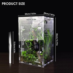 Large Acrylic Tarantula Enclosure – Easy Installation.