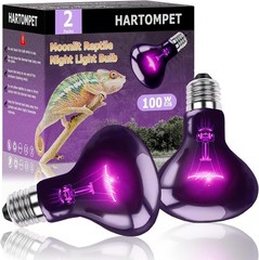100W Reptile Night Light Bulb – UVA Heat Lamp with Moonlight Simulation