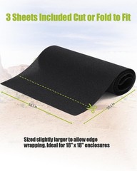 3 PCS 18×18 Inch Reptile Terrarium Substrate Barriers Bioactive Supplies