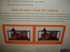 Thrive Expandable Terrarium Divider Fits 40 Gallon BRAND NEW