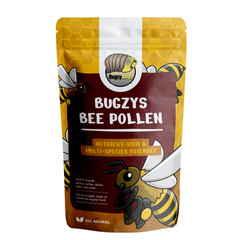 BugzyBugs Bee Pollen All Natural Nutrient Rich Supplement Vitamin Booster