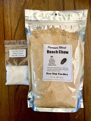 2 lb. Roach/Cricket Chow and 1 oz. Water Crystals Combo Fast Shipping!!
