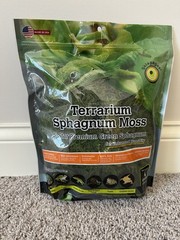 4QT Galapagos Brand Green Sphagnum Moss for Reptiles / Amphibians