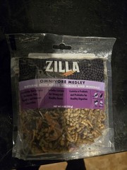 Zilla Omnivore Medley Complete Diet Reptile Food, 4 oz (113 g)