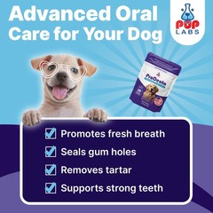 Pup Labs ProDenta, Dog Teeth Cleaning and Dog Breath Freshener, Natural Powde…