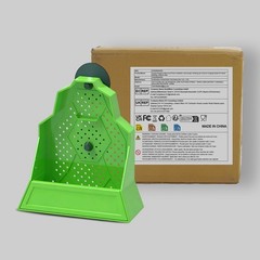 Reptile Feeding Bowl, Feeder for Reptile,Reptile Corner Feeder with Suction Cups