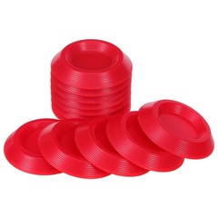 12 PCS Cockroach Feeder Round Feeding Dishes Bowl for Crickets Insect