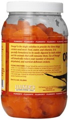 Fluker’s Orange Cube Complete Cricket Diet, Gut 12 Ounce (Pack of 1), Black