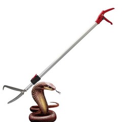 7.3ft Snake Catcher Tongs Grabber Professional Traps Stick Heavy Duty Auminum…