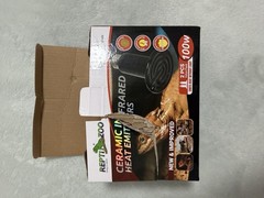 REPTI ZOO 100W Reptile Heat Lamp Ceramic Heat Emitter Bulb E26
